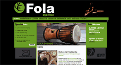 Desktop Screenshot of foladjembe.nl